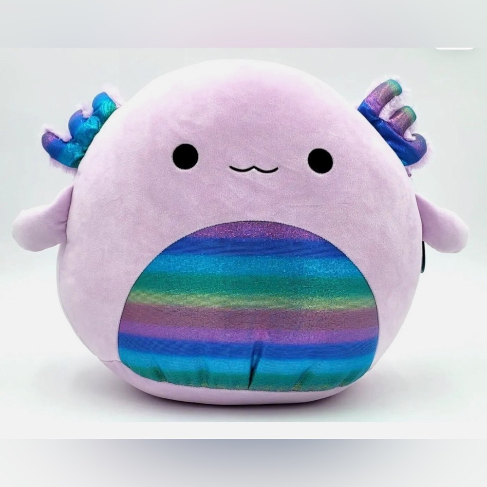 Squishmallows Monica The AXOLOTL 14” Pink‎ Rainbow Collectible Plush Kellytoy